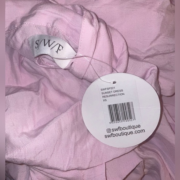 SWF Sunset Dress Resurrection Lavender Pink Pastel Resort Chic  🌸🌸 XS NWT - Picture 9 of 9